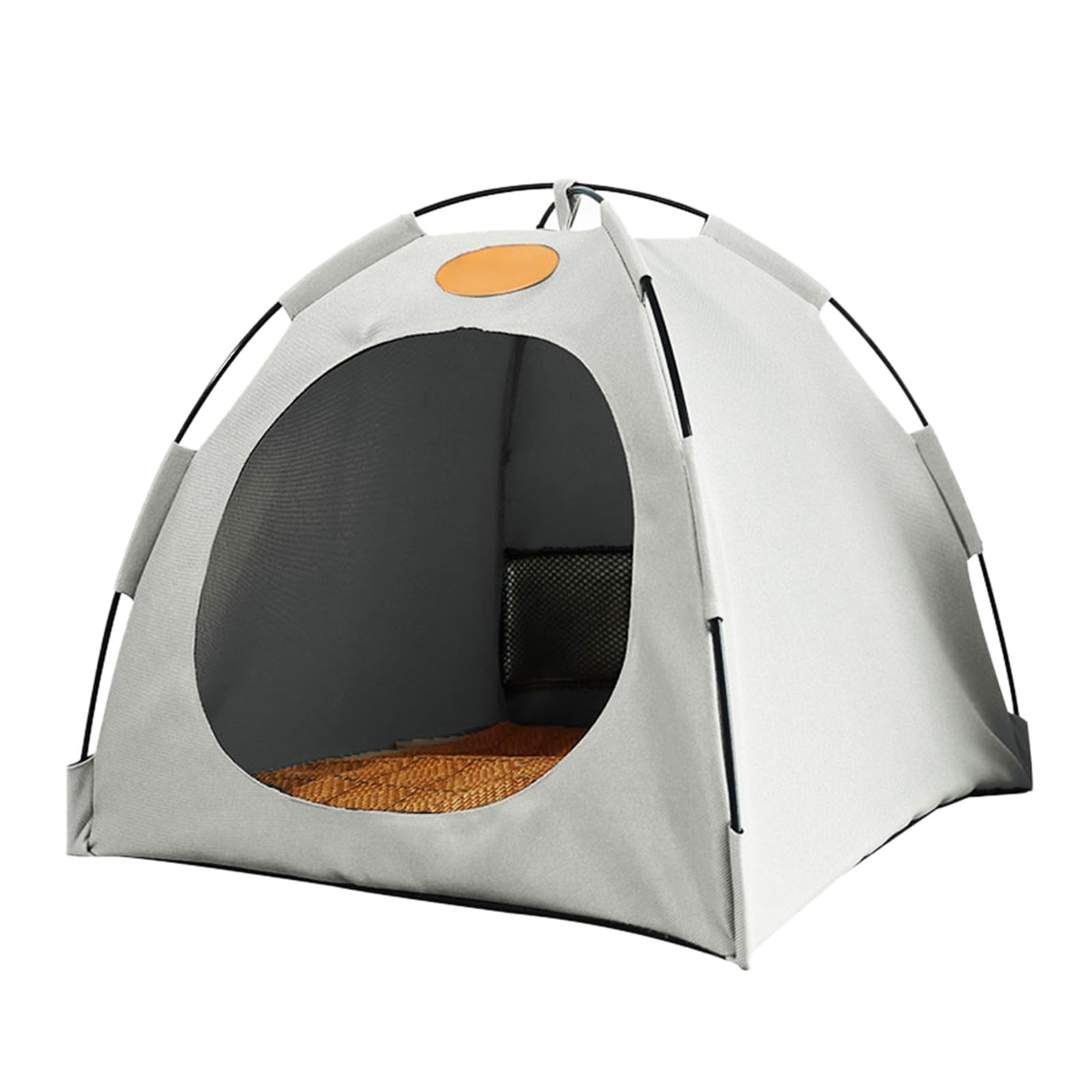 Cama transpirable para perros y gatos con aire acondicionado, de verano, para perros y gatos, cómoda refugio para mascotas 72570