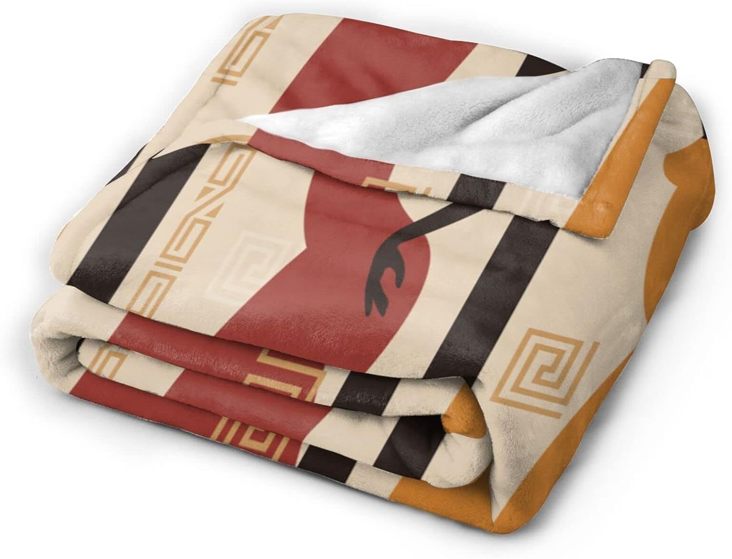 Ouqiuwa Beautiful African Women Throw Blanket Plush Microfiber Flannel Fleece Blanket 60"x50" for Bed Sofa Couch Camping Travel