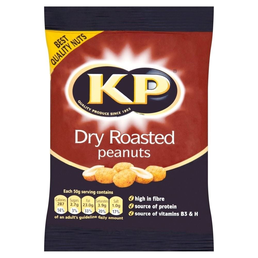 KP Dry Roasted Peanuts (100g)
