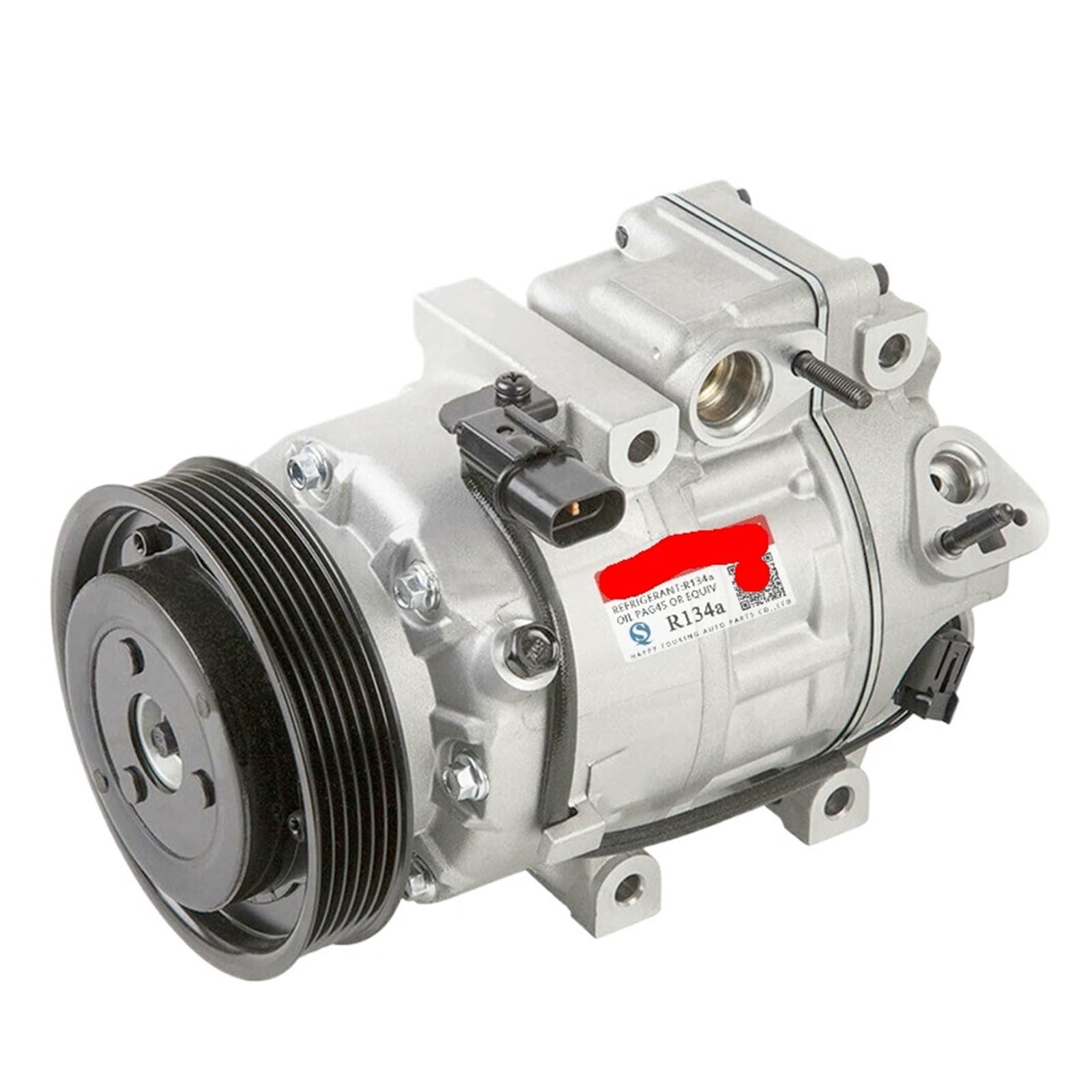 Weigexieo 1Pcs A/C Compressor,Compatible For Hyundai,Santa Fe Sport 2013-18,Compatible For Kia,Sorento，2.4L 2011-15 977011U500 977011U500ru，A/C Compressor Assembly