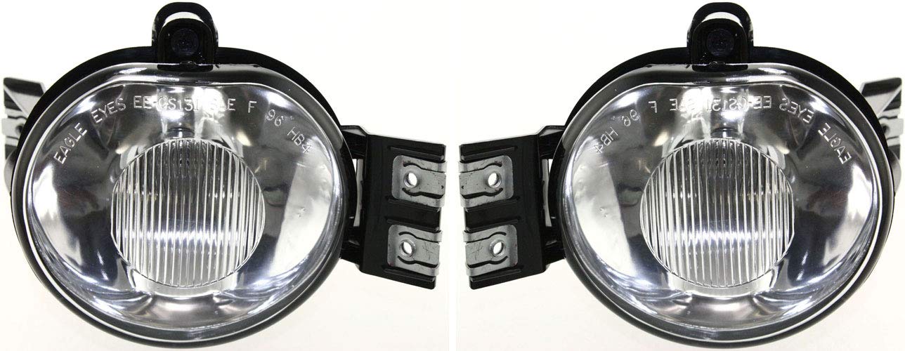 Kool Vue Fog Light SET Compatible with Dodge Ram 2500 2003-2009, Ram 3500, Ram 1500 2002-2008 Halogen With bulb(s) Front, Driver and Passenger Side