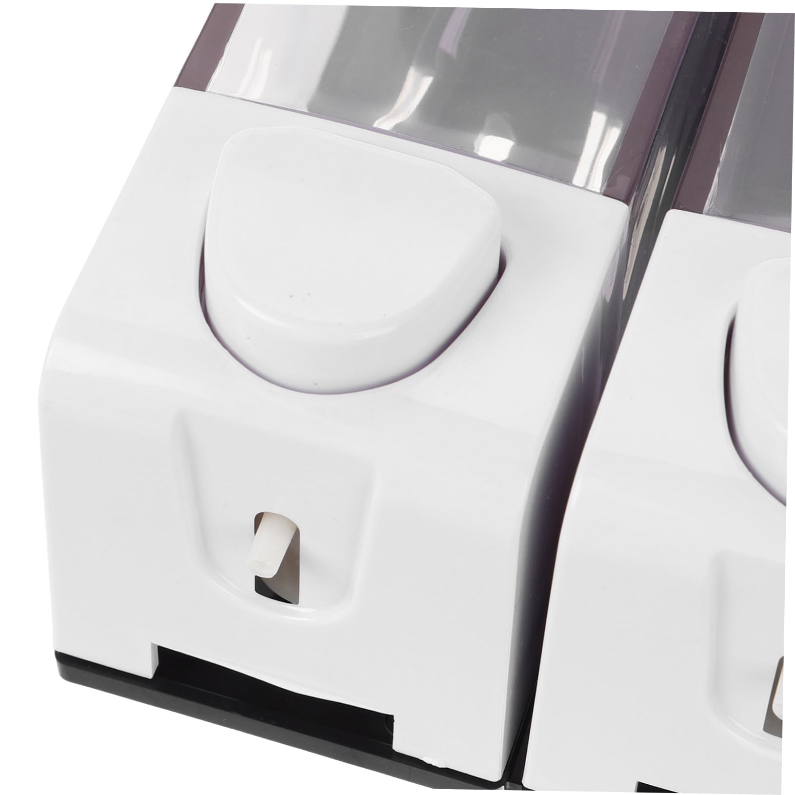 Zerodeko Distributore di Sapone Liquido da Doccia a 3 Scomparti, 1050ml, Montaggio a Parete, per Bagno e Casa, Facile da Usare