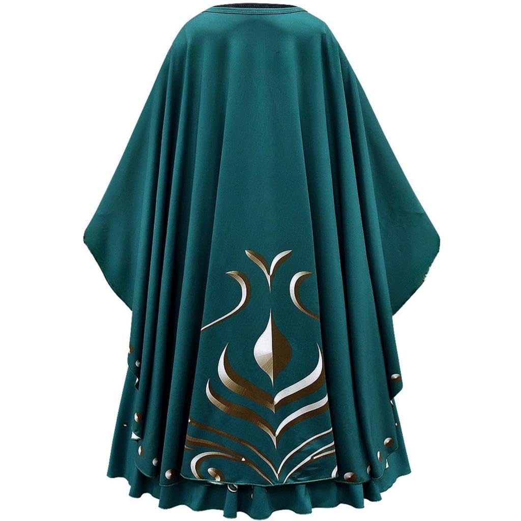 Lito Angels Vestito da principessa regina incoronazione per bambine, con mantello, costume di Halloween, festa di compleanno, abiti in maschera, età 4-12 anni