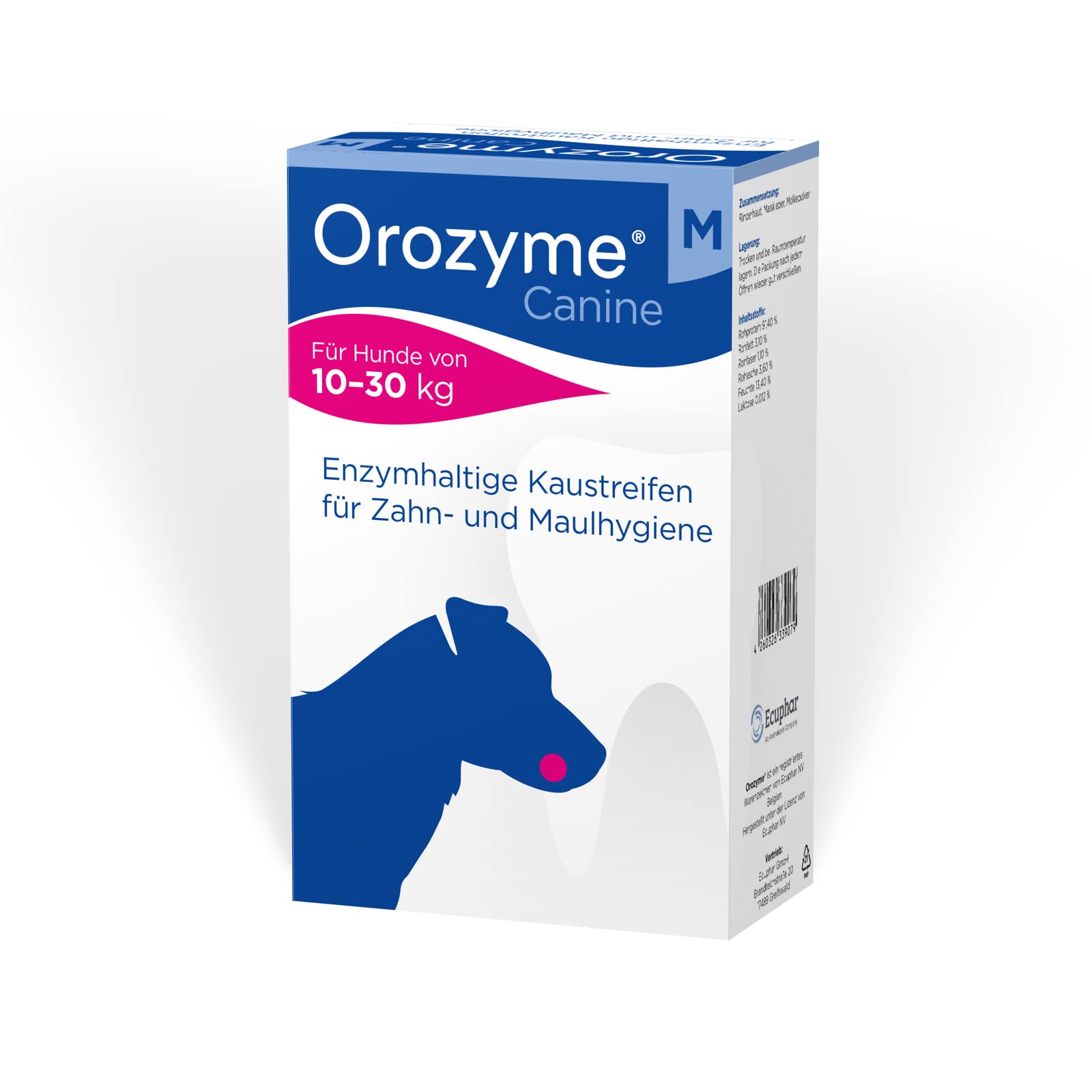 Orozyme Bastoncini da masticare per cani M , da 141 g (etichetta in lingua italiana non garantita)