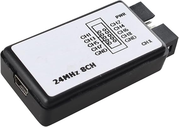 WWZMDiB USB Logic Analyzer for ARM FPGA Debugging Tool 24M Sampling 8 Channels