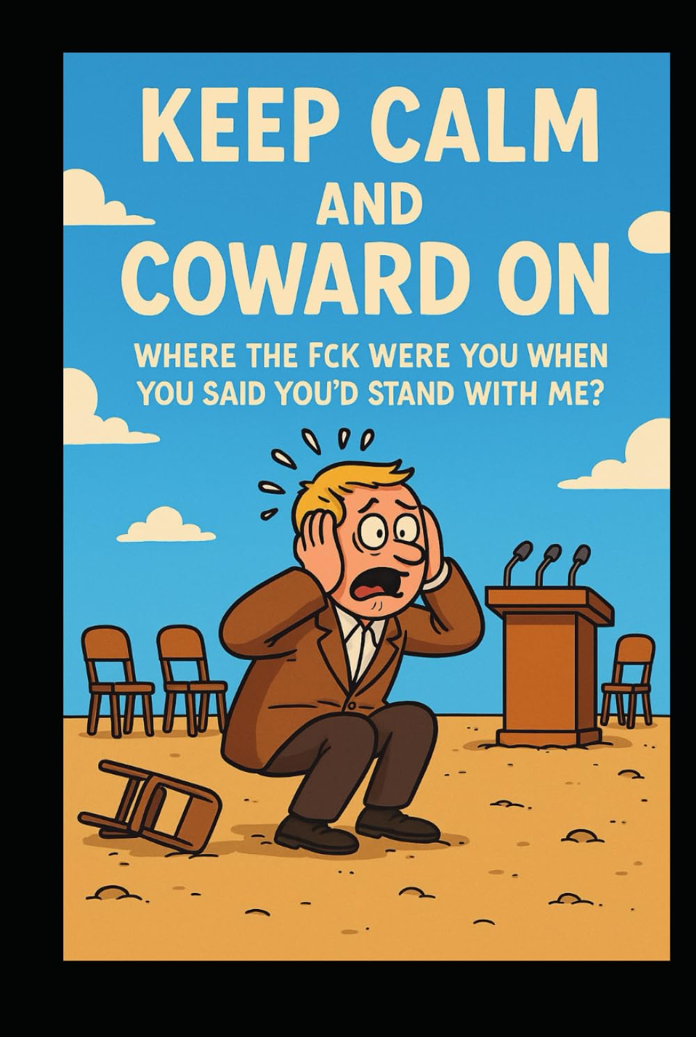 Keep Calm and Coward On: Where the Fck Were You When You Said You’d Stand With Me?
