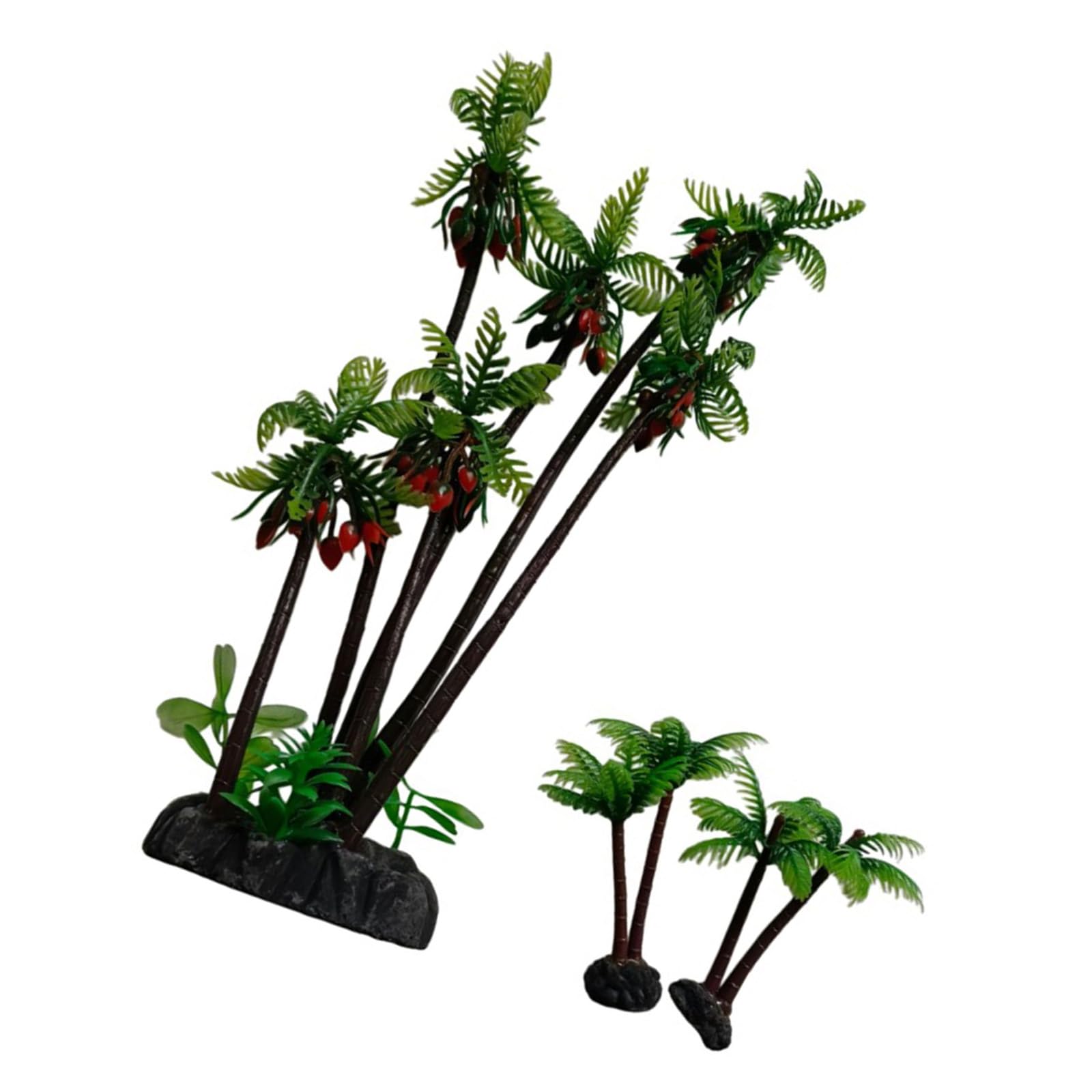 Ljmyy Fishtank Artificial Plant Landscape Fish Tanks Decorations for Aquariums Terrarium Shrimp Tree Ornaments Habitat