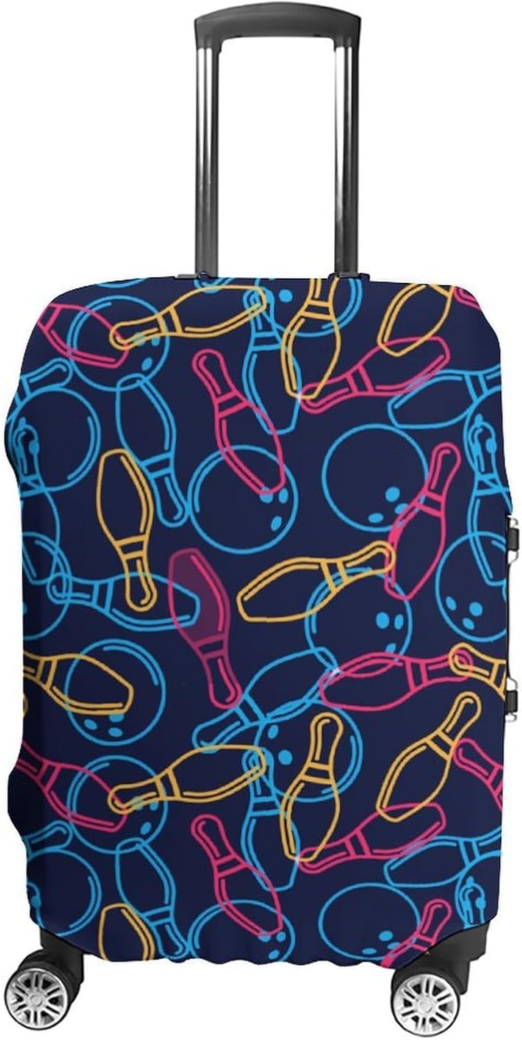 Bowling Ball Suitcase Covers for Luggage Carry On Cover Travel Accessories Fit 19-32 Inch