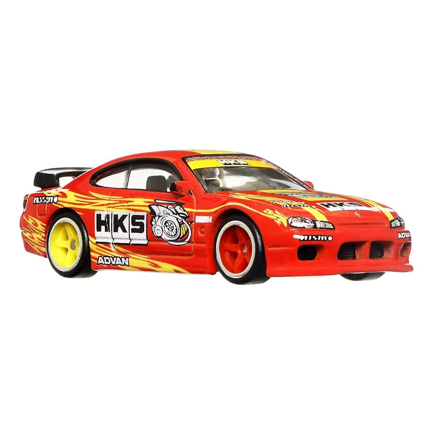 Hot Wheels Team Transport Fleet Flyer & Nissan Silvia S15.
