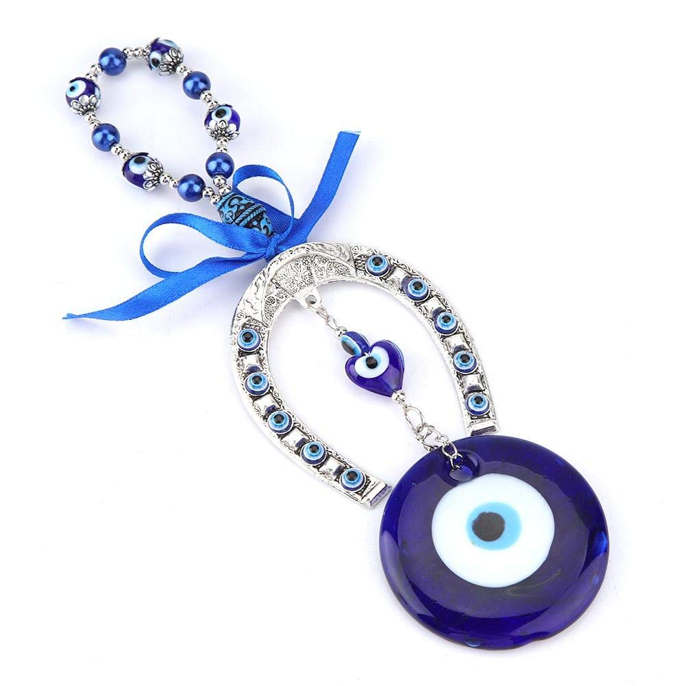 Mauvais œil turc bleu : amulette protection murale et grigri maison