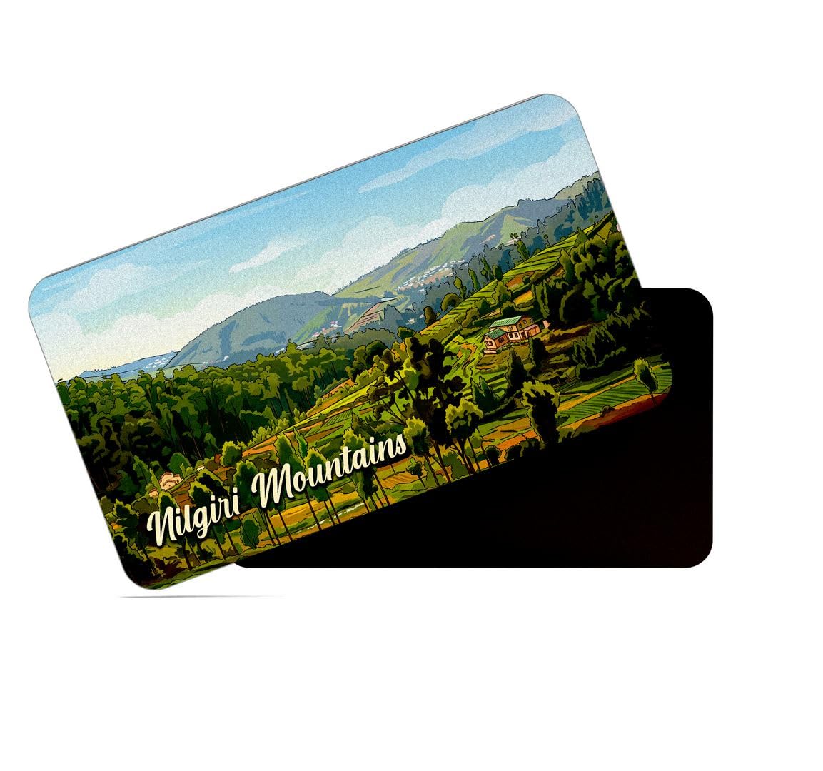 dhcrafts Rectangular Rubber Fridge Magnet/Magnetic Card Mult -29