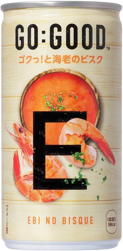 Amazon コカ コーラ ゴーグッド 海老のビスク 缶 190g 30本 ゴーグッド Go Good 野菜ジュース フルーツジュース 通販