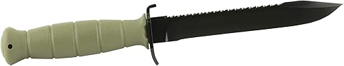 Miniatura 3 de Glock Cuchillo de campo OEM de 6.5" hoja fija con sierra de raíz, verde Battlefield