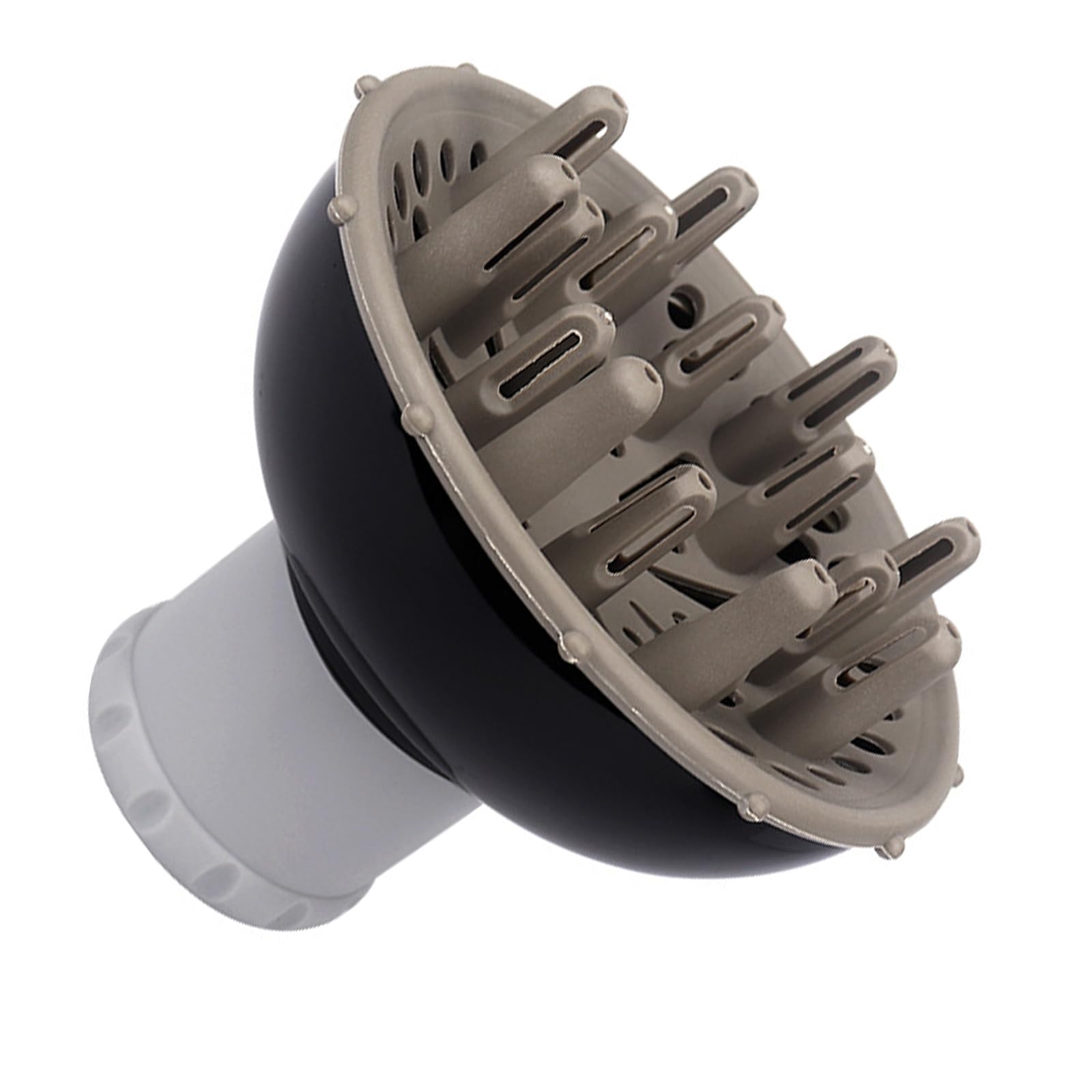 LOXGO Hair Diffuser For Curly Hair Suitable For 1.5-1.9 Inch Blow Dryer Diffuser Attachment For Natural Frizzy Hair Hair Diffuser For Long Hair