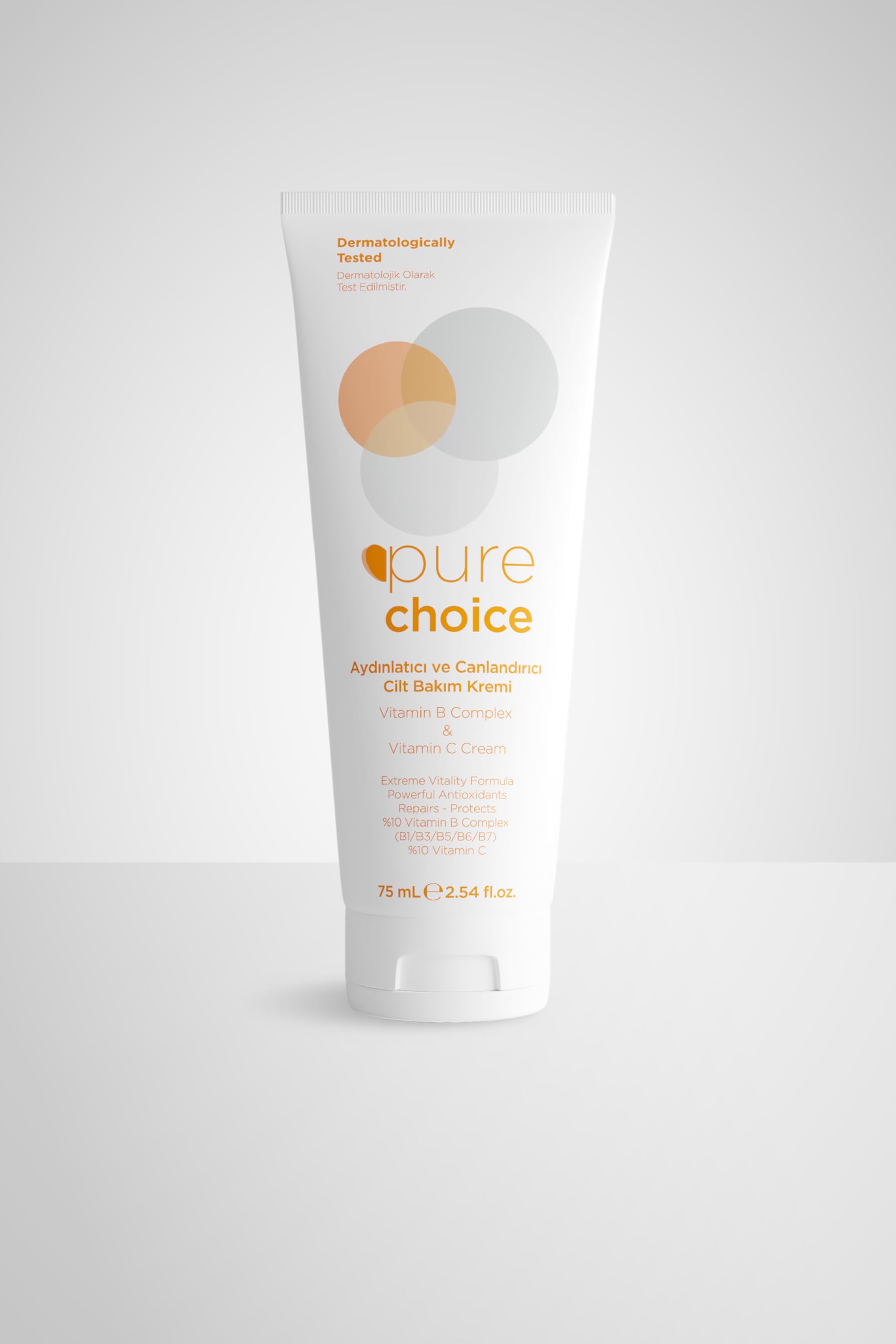Pure Choice Aydınlatıcı ve Canlandırıcı Cilt Bakım Kremi 75 Mililitre