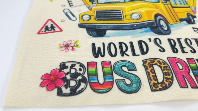 Bolsa tote para conductora de autobús escolar miniatura 7