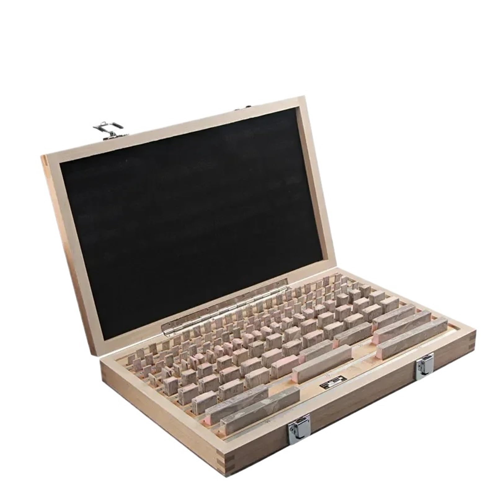 CVFRDD Gauge Block Set Block Gauge 122Pcs/Set 1 Grade 0 Caliper Inspection Measurement Instruments(1 grade)
