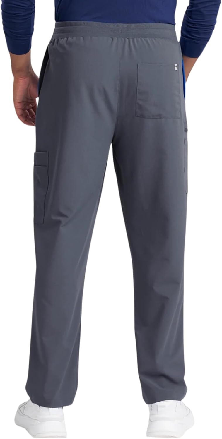 Care+Wear 7-Pocket Straight Leg Pants for Men – Moisture Wicking, Ultra-Soft, Wrinkle-Resistant Medical Scrub Pants