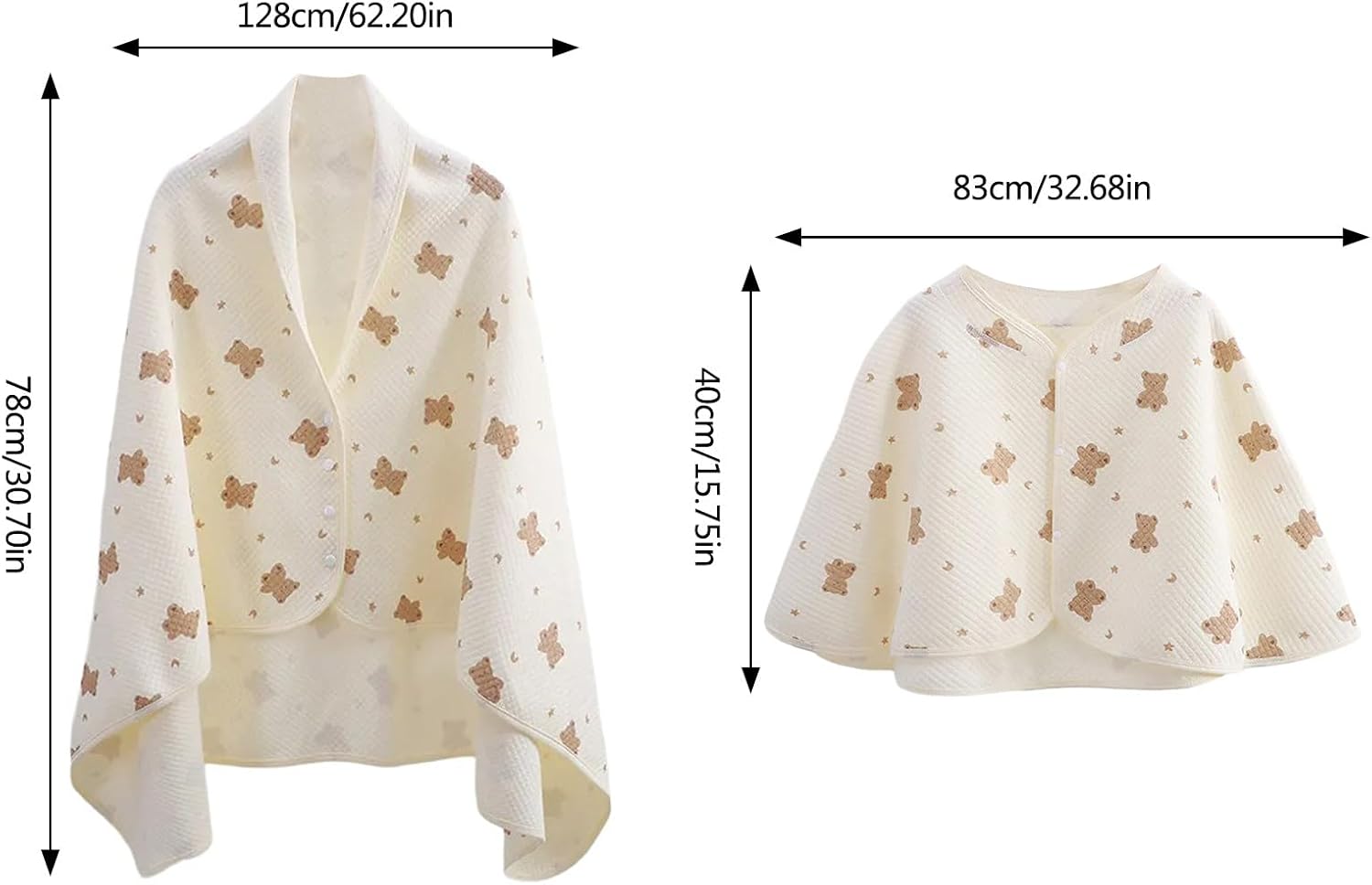 hejhncii Shawl Warmer Warm Protective Shawl for Pregnant Ladies Warm Shoulder Warmers for Women