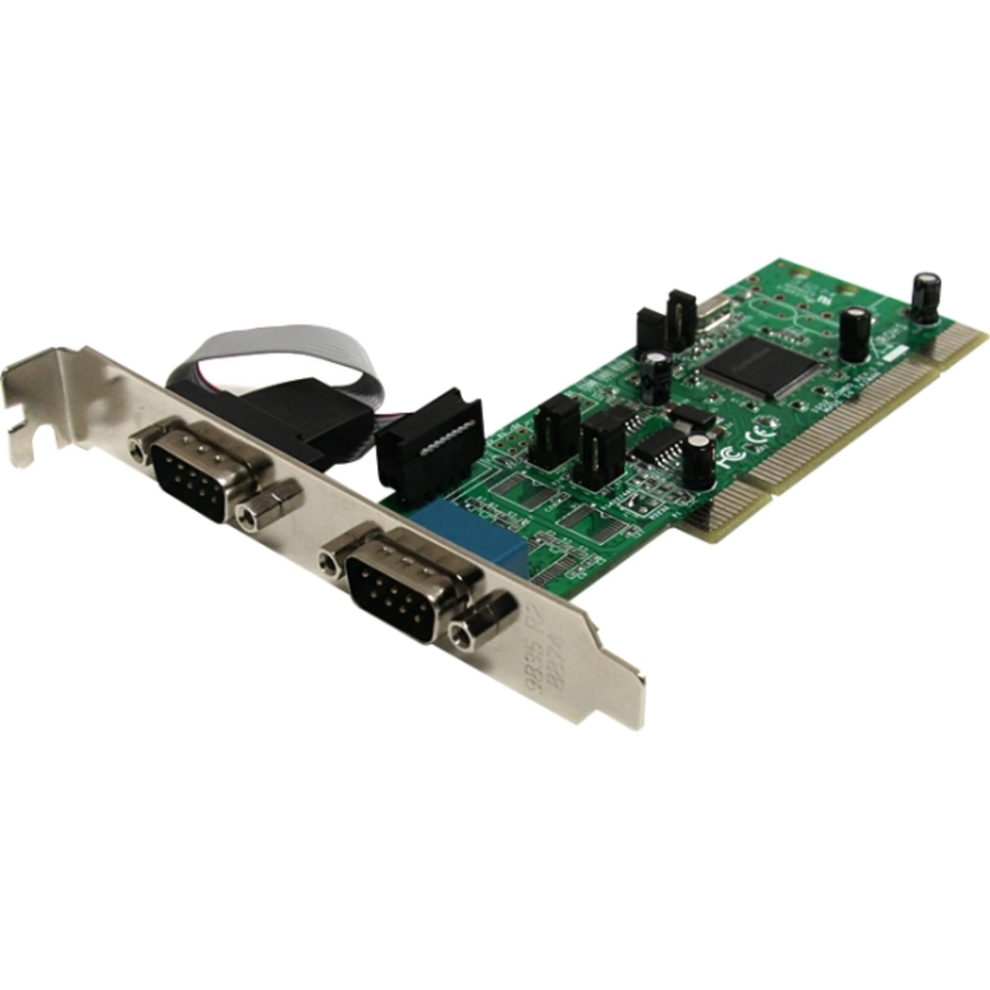 StarTech.com Carte PCI avec 2 Ports DB-9 RS422/485 - Adaptateur Série - UART 161050 (PCI2S4851050)