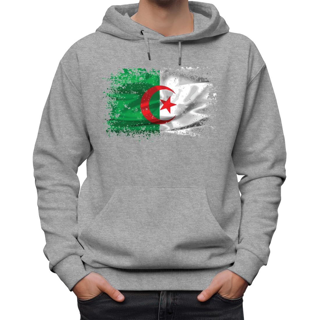Algeria Africa Algiers Country Series Nationality Flag klasyczna bluza z kapturem unisex dla mężczyzn i kobiet