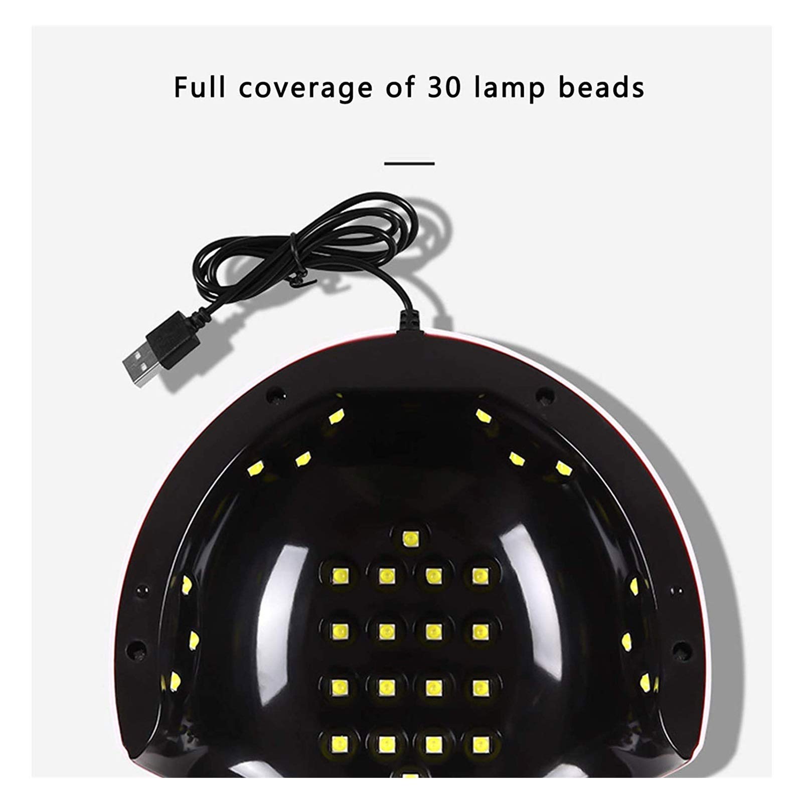 Lampa do paznokci, Żel 36 W z 3 ustawieniami timera