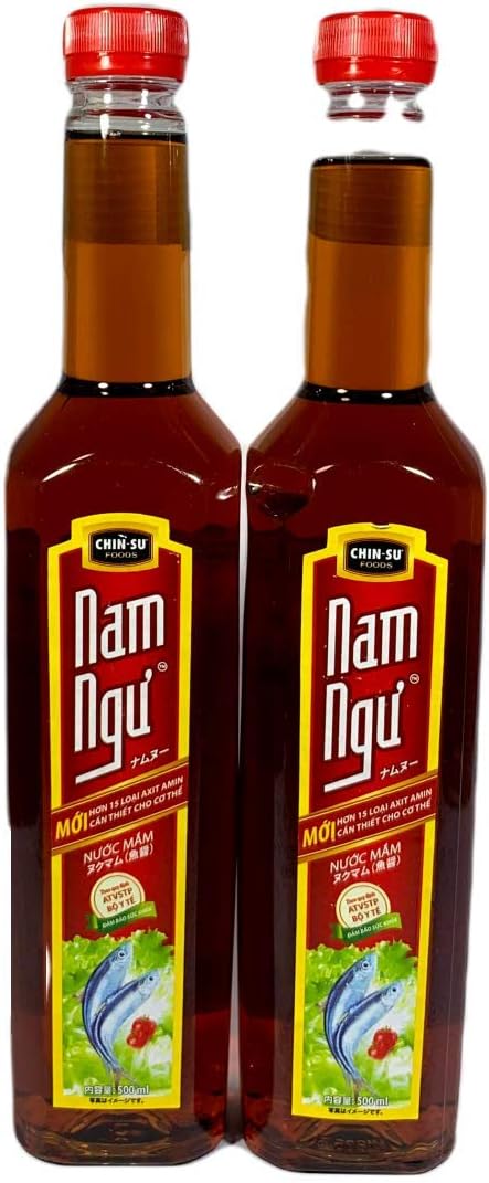 チンスー ヌクマム (魚醤) ナムヌー ベトナム産 ニョクマム 500ml 2本 Chin Su Nuoc mam Nam Ngu 500ml 2chai