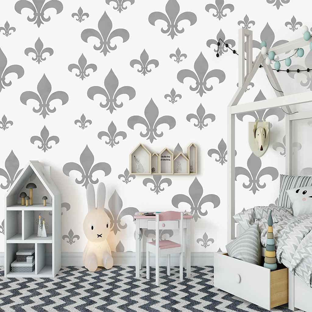 Tapete Grauer Anker Tapeten 3D-Papiere Wohnkultur Papier Wandbild Tapete Tapeten Für Wohnzimmer Schlafzimmer Wände Papier Abziehen Und Aufkleben Selbstklebendes Wandfoto 200(B) x150(H) cm