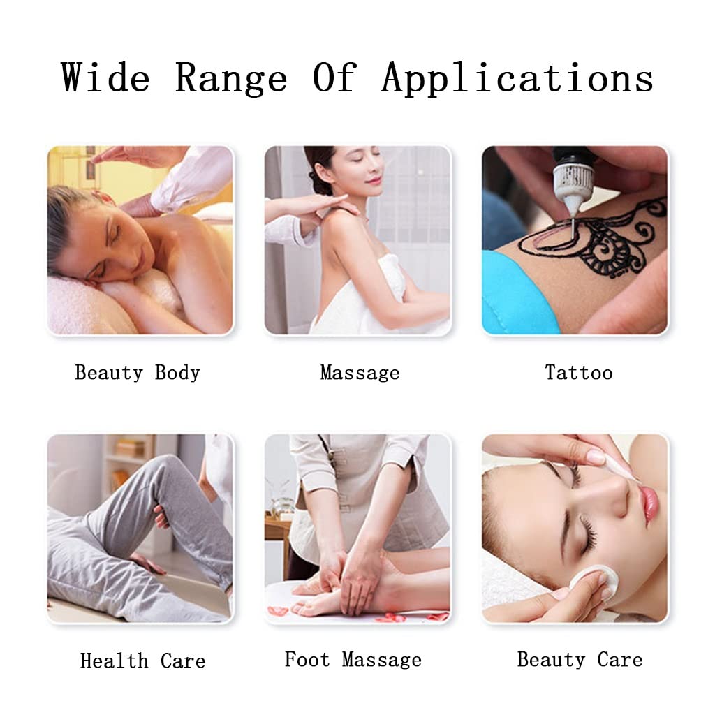 Elektrischer Massagetisch, Body Sculpting Tisch mit 7,5 cm Mehrschichtigem Kleinem Zellularem Weichem Schwamm, für Massage Tattoo Beauty Clubs