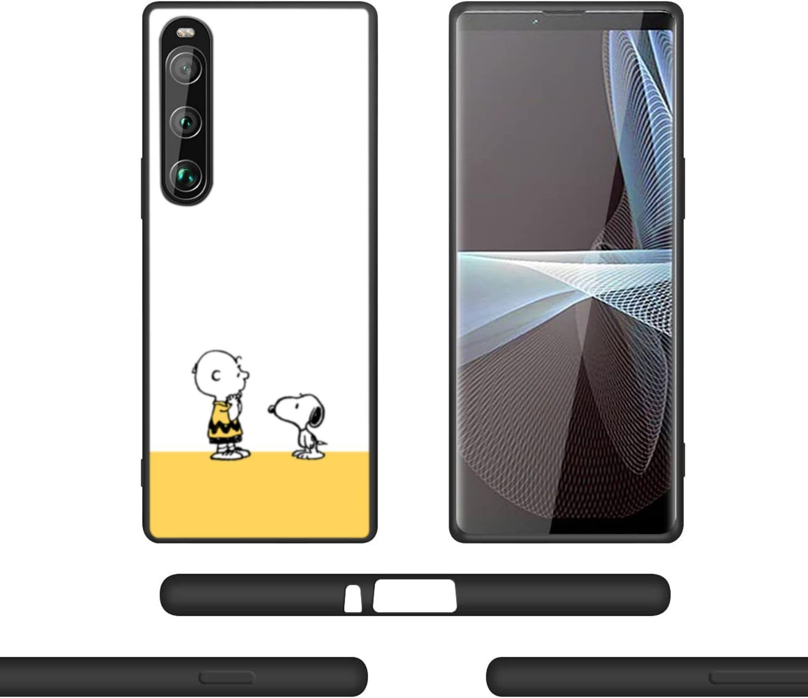 Xperia 10 iii ケース スヌーピー スヌーピーもアイスが好き Sony Xperia 10 III クリアケース | プリケース