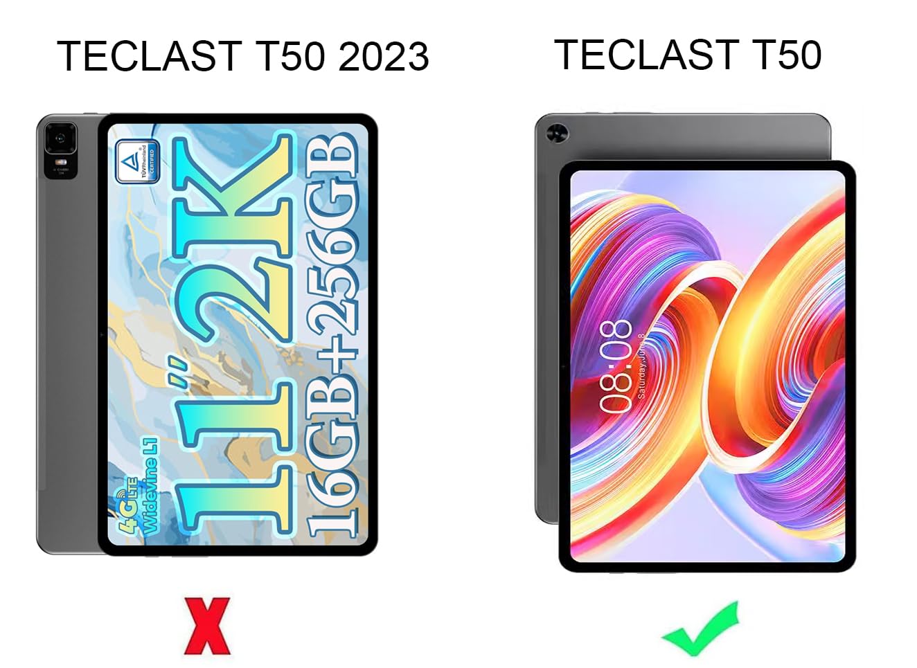 YGoal Silicone Étui Pour TECLAST T50 Pro - Poids Léger Enfants Housse