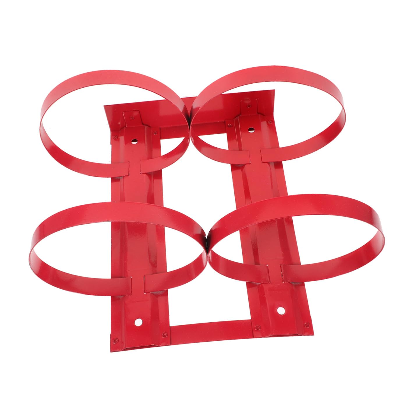 Gadpiparty Estintore Ragionevole in Rosso a Ferro da Supporto Struttura e 5kg Durabilità Alta Montaggio Parete Casa Ufficio