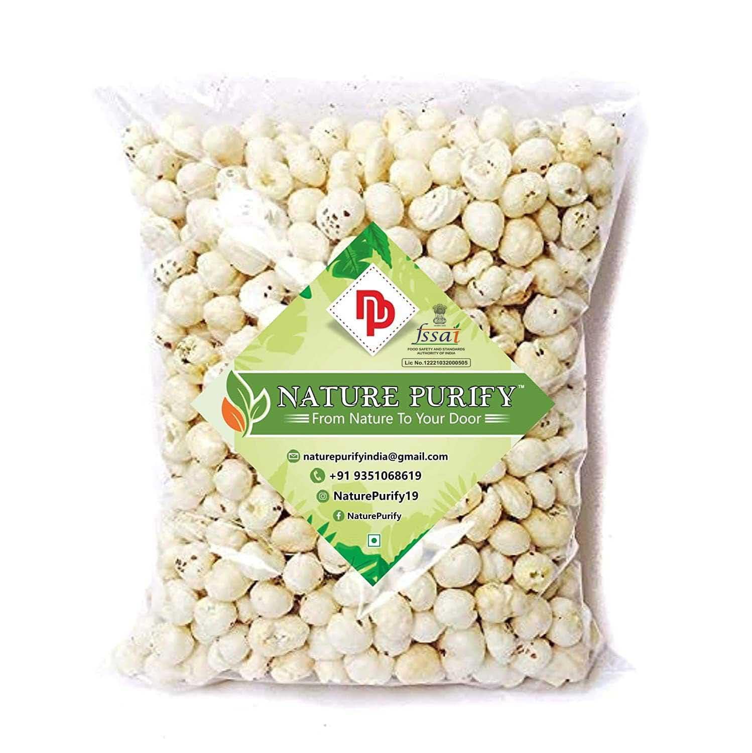 Nature Purify Plain Phool Makhana, Fresh Fox Nuts, Ready to Cook Foxnuts, Raw Popped Lotus Seeds Makhanas, Healthy Snacks (500 Gram) (B0DF83JQW9) Amazon Price History, Amazon Price Tracker
