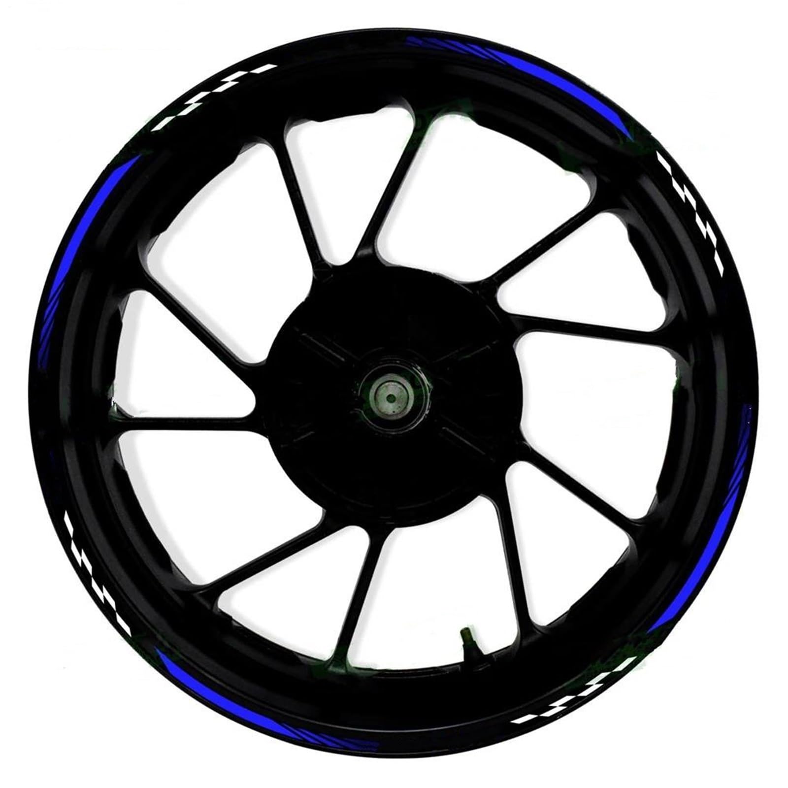Motorbike Rim Stripe Sticker for CBR900RR CBR 900RR Motorcycle Accessories 17 Inch Front and Rear Wheel Decals Hub Reflective Rim Stripe Stickers(004)