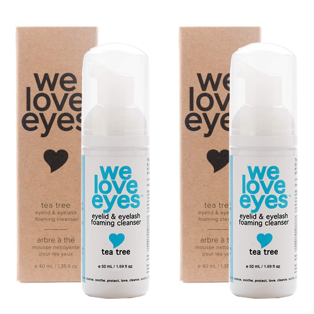 tea tree eyelid foaming cleanser