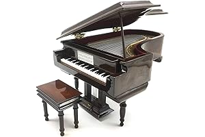 Exquisite Miniature Grand Piano Music Box