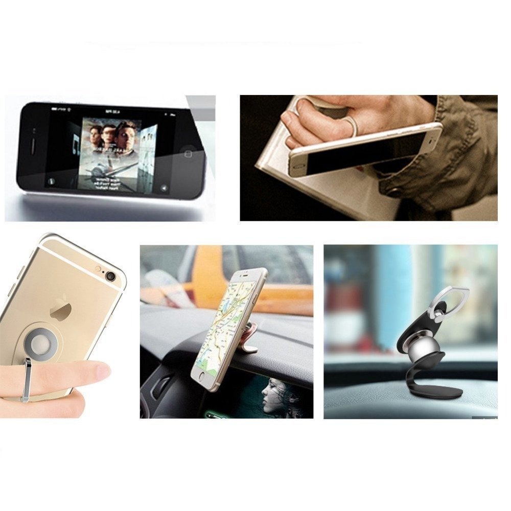 Supporto per telefono da auto 360 ° Staffa di supporto telescopica Supporto per telefono da auto 360 ° Staffa di supporto telescopica