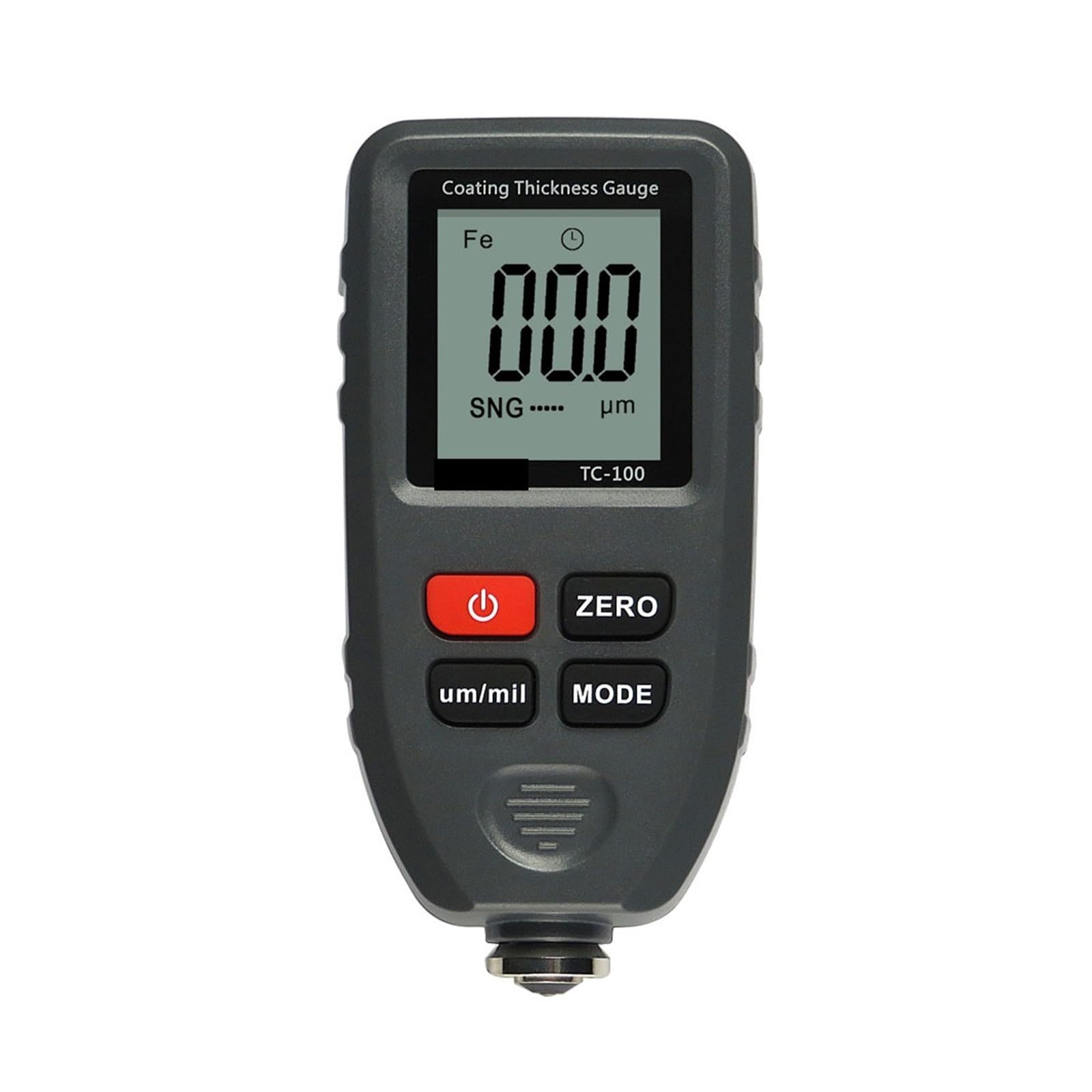 Misuratore di spessore TC100 Tester del film vernice for auto che misura FE/NFE Due strumenti manuali for verniciatura automobilistica, Sensore accurato