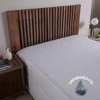 Capa De Colchão Impermeável Matelado Casal Padrão Branco
