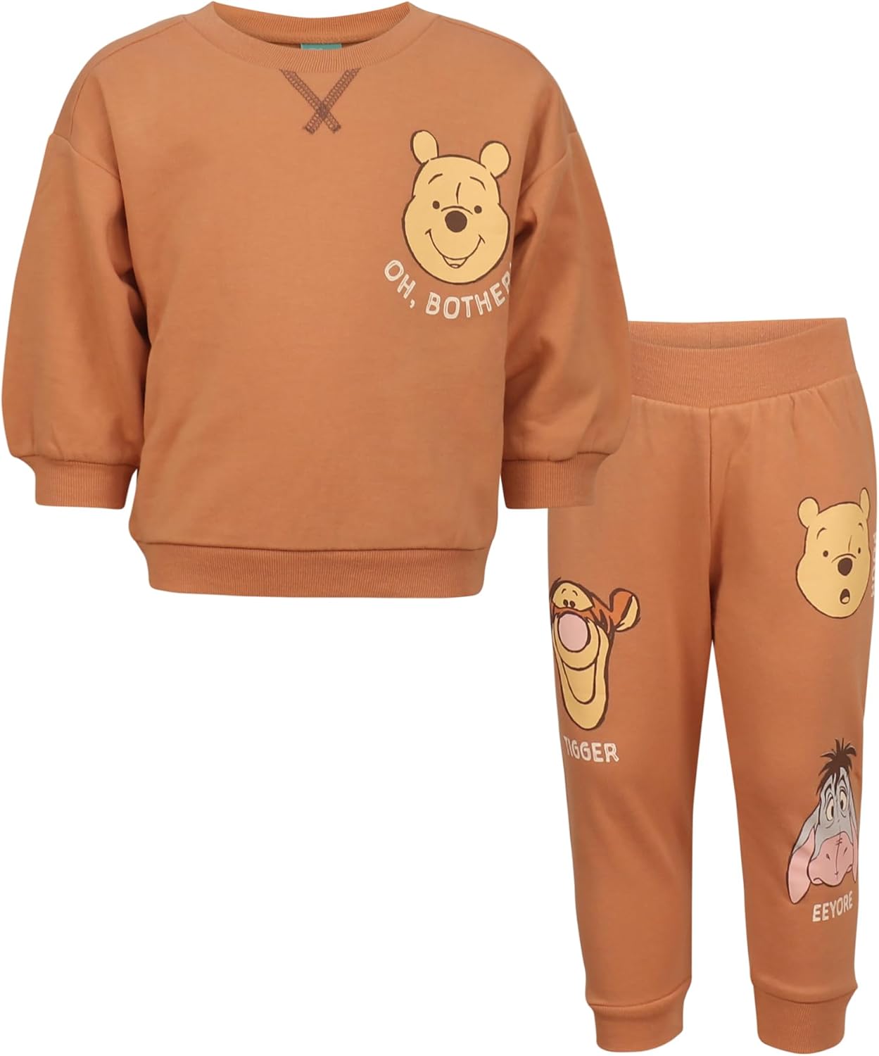 Magic Threadz Disney Clothes Baby Boys Pant Set – Mickey Mouse, Pooh, Cars, Toy Story, Spiderman Outfit Set (0/3M-24M)