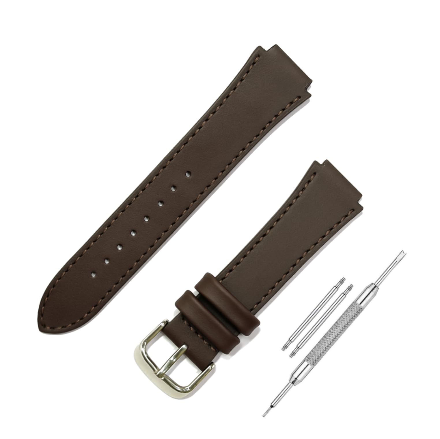LineOn 18mm Leather Watch Strap for Casio AE-1200WH – ₹392