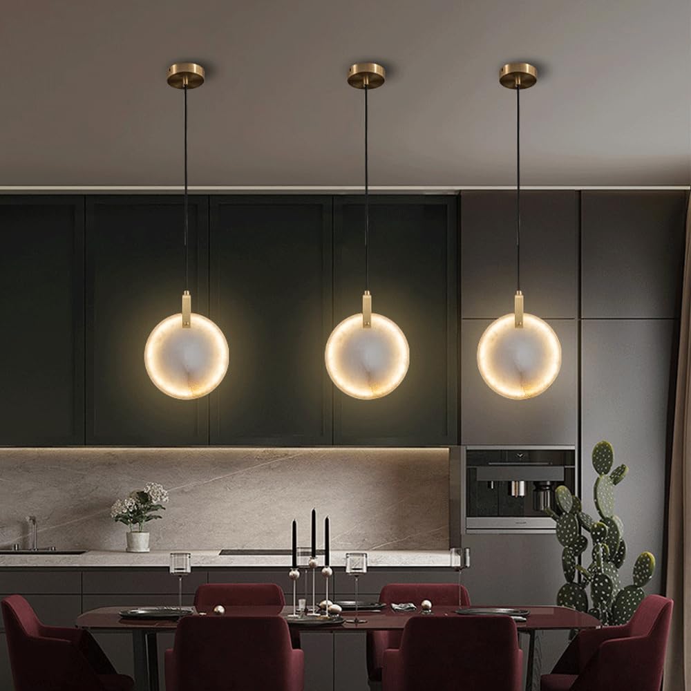Nordic Slaapkamer Nachtkastje All-Copper Marmer