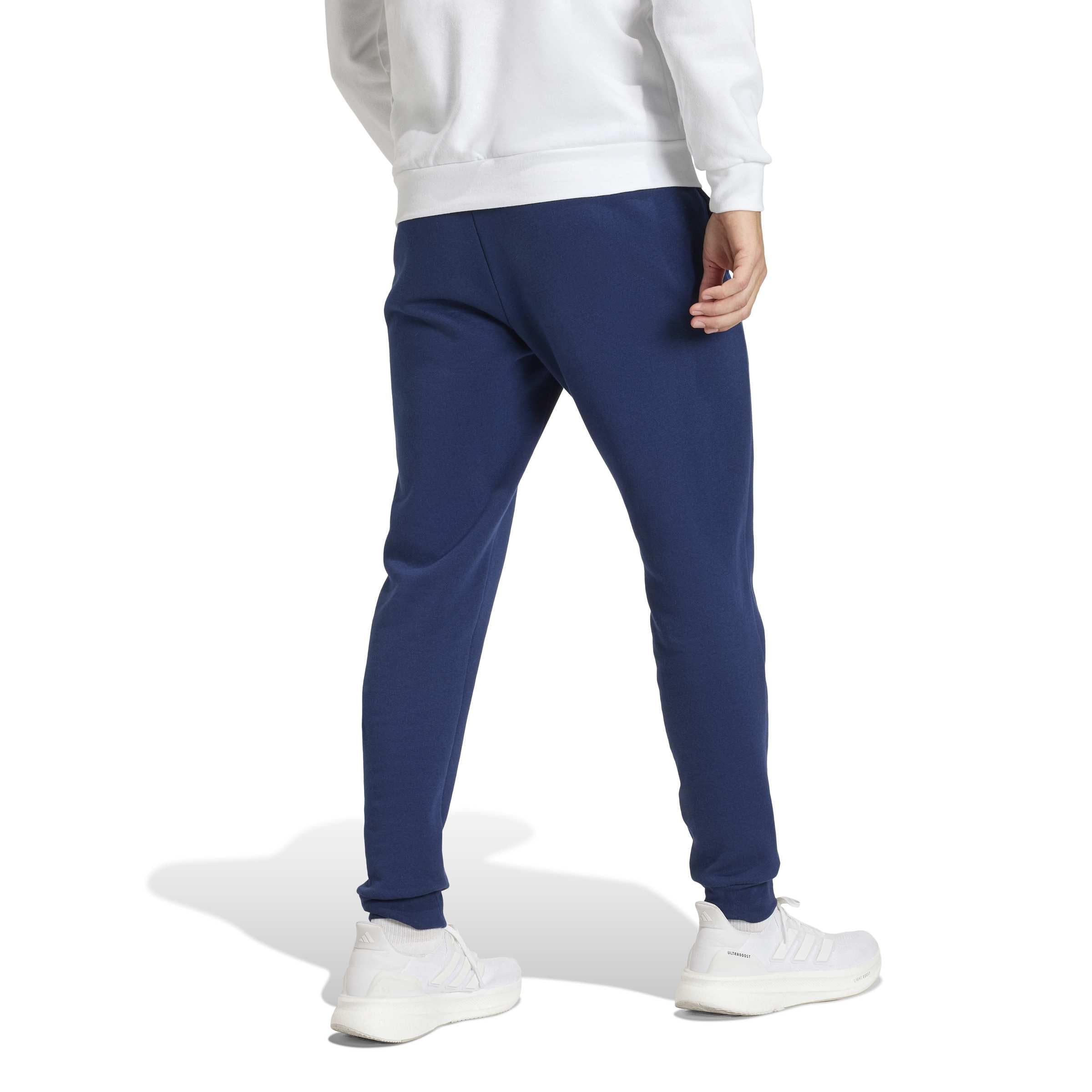 adidas Hombre Entrada26 Sweat Pants, Team Navy Blue 2/White, L
