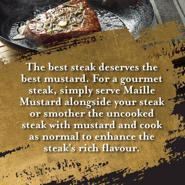 M'aille Traditional Dijon Originale Mustard, 215g - Image 3 thumbnail