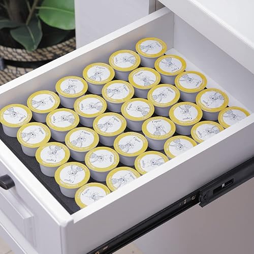 Cápsula de café almacenamiento 30 cápsulas de café cajón organizador 10.5 x 12.5 pulgadas
