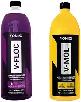 Kit Shampoo Para Lavar Carro, V-mol 1,5L + V-floc 1,5L Vonixx