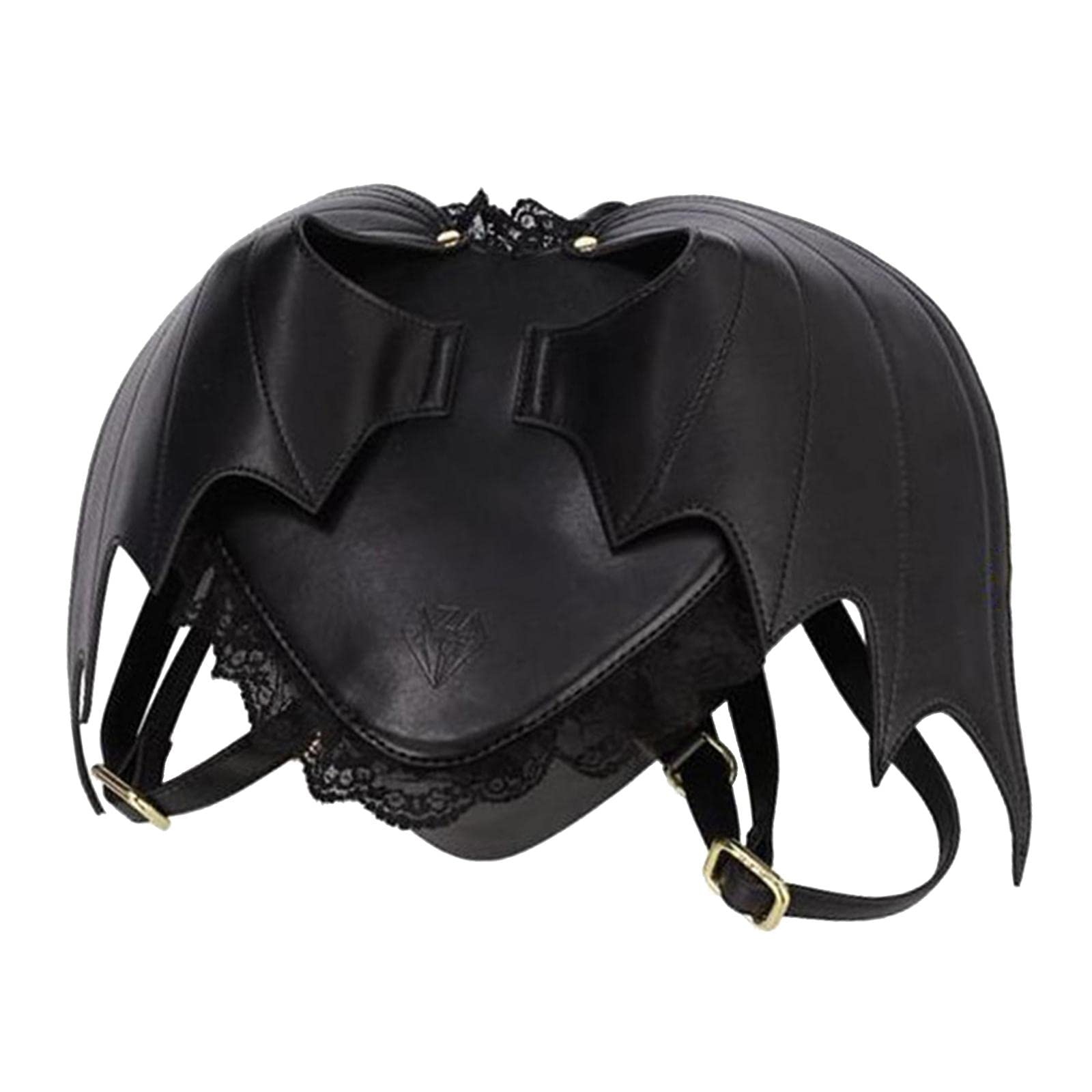 Black Bat Wings Backpack Goth Punk Lace Wing Shoulder Bag Leather Rucksack|Clothing, Shoes & Accessories | Womens Handbags & Bags-image-46