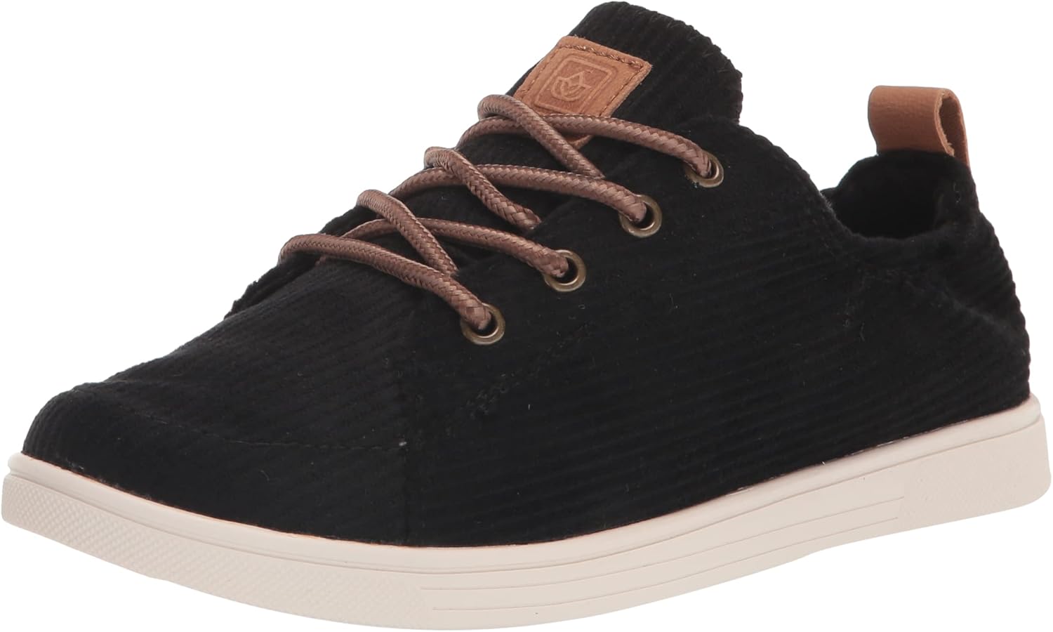 Spenco Women's Santa Clara Cozy Sneaker, Black, 8.5