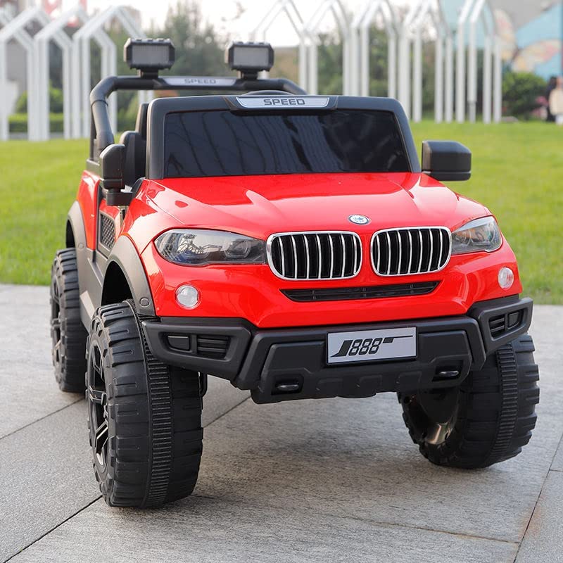 SHAKYA WORLD 888 Battery Operated Jeep for Kids Ride on Toy Kids Car with Bluetooth Music & Light | Electric Car Jeep Battery Car for Kids to Drive (2 to 7 Years) - Blue (B0CR3TDBHT) Amazon Price History, Amazon Price Tracker