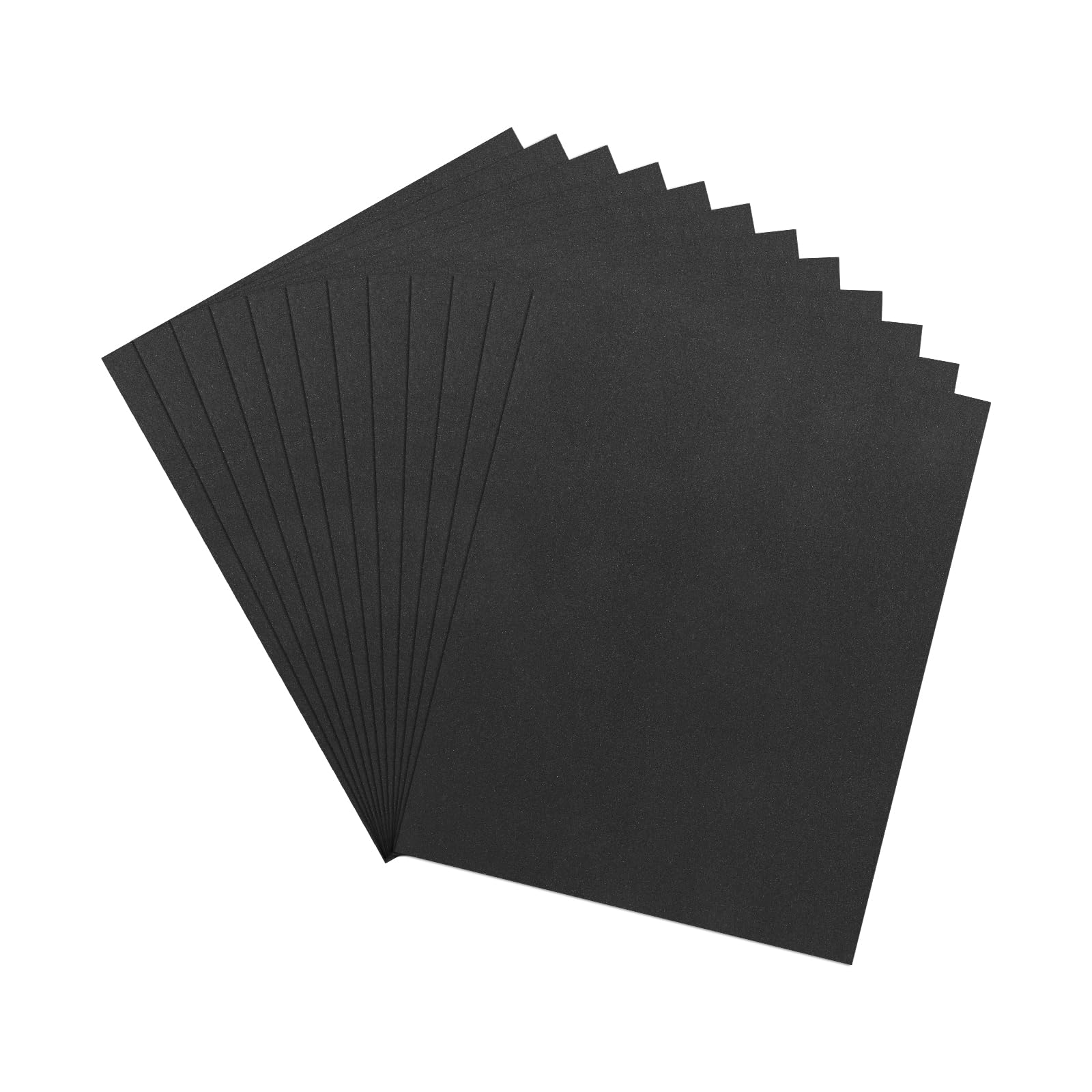 Rebower 12 Pcs 800 Grit Sandpaper, 9 x 11 Inch Sand Paper Silicon Carbide Abrasive Sanding Paper [ for Wood Craft & Furniture Repair & DIY Projects ] — image 1